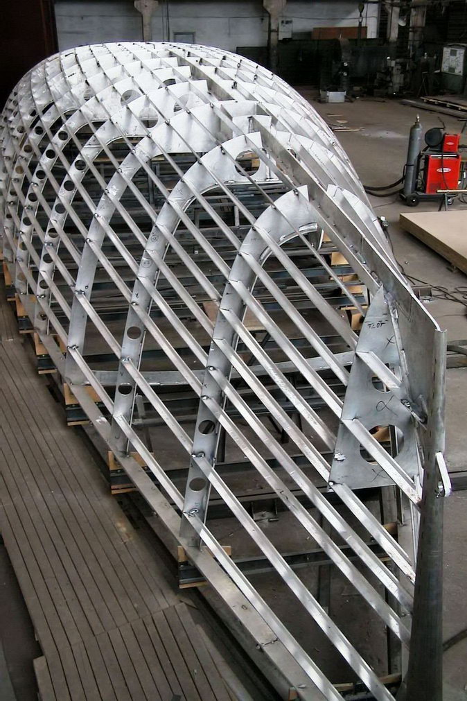 Marine aluminum construction