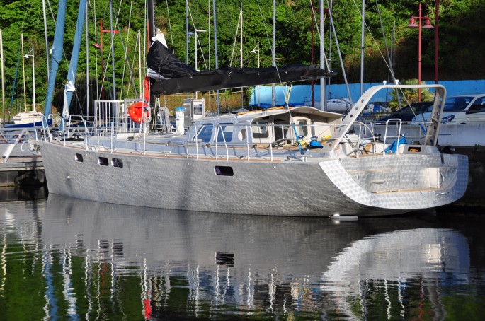 Voilier dériveur intégral aluminium Explorer 54