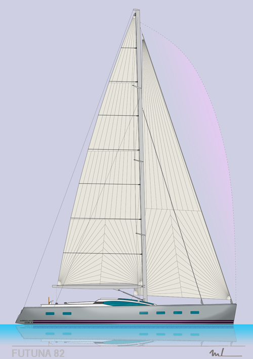 Futuna 82 - One off sail yacht