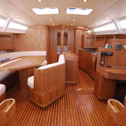 Futuna 57 - Aluminum composite sail yacht interior design photo