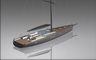 Futuna 70 aluminum sailboat 3D images