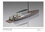 Futuna 70 - voilier aluminium composite - images 3D