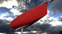 Aluminum sailboat 3D images