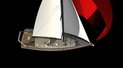 Aluminum sailboat 3D images