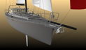 Aluminum sailboat 3D images