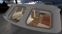 Pilot house, cockpit spacieux et véritable porte étanche