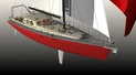 Aluminum sailboat 3D images