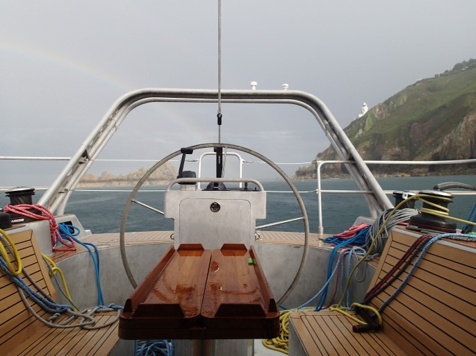 Explorer 54 aluminum sail yacht