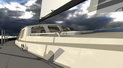 Aluminum sailboat 3D images